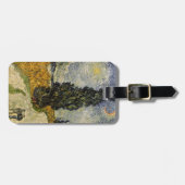 スギが付いているフィンセント・ファン・ゴッホ|の道、1890年 ラゲッジタグ (正面横)