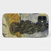 スギが付いているフィンセント・ファン・ゴッホ|の道、1890年 Case-Mate iPhoneケース (裏面(横))