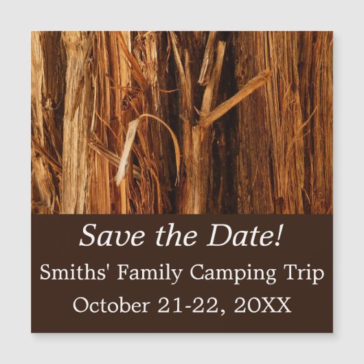 スギの質感のある木の樹皮の外観 (正面)