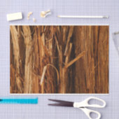 スギの質感のある木の樹皮の外観 薄葉紙 (クラフト)