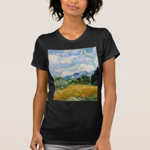 スギ芸術のフィンセント・ファン・ゴッホの小麦畑 Tシャツ