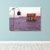 スギ鍵給餌器 キャンバスプリント (インサイチュ (ウッドフロア))