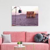 スギ鍵給餌器 キャンバスプリント (インサイチュ (リビング))