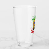 スクおもしろいールバスの運転手これが私のし転がたい タンブラーグラス (右)