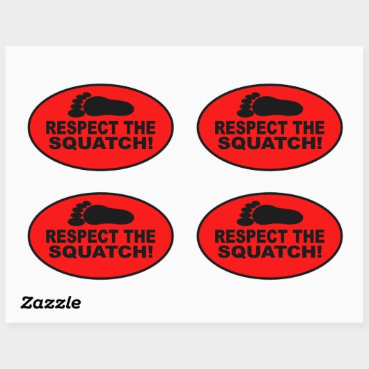 スクアッチを尊重しろ!BoboのPROのように見える 楕円形シール (シート)