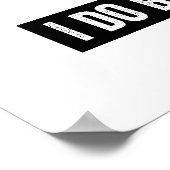 スクアッチウォッチ – 信じ I ポスター (角)