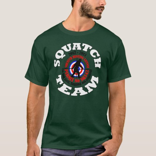 スクアッチチーム Tシャツ (正面)