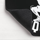 スクアット分隊トレーニングパートナーのトレーナーコーチBodybuil マウスパッド (コーナー)