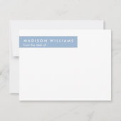 スクアミニマルースタイリッシュトレンディーモダンノートカード ノートカード (正面)