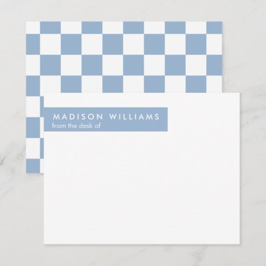 スクアミニマルースタイリッシュトレンディーモダンノートカード ノートカード (正面/裏面)