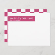 スクアミニマルースタイリッシュトレンディーモダンノートカード