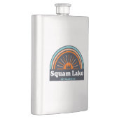 スクアムレイクニューハンプシャーレインボー フラスク (右)