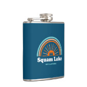 スクアムレイクニューハンプシャーレインボー フラスク (右)