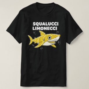 スクアルッチ・リモネッチ イタリアン・ブレインロット・シャーク・レモン Tシャツ