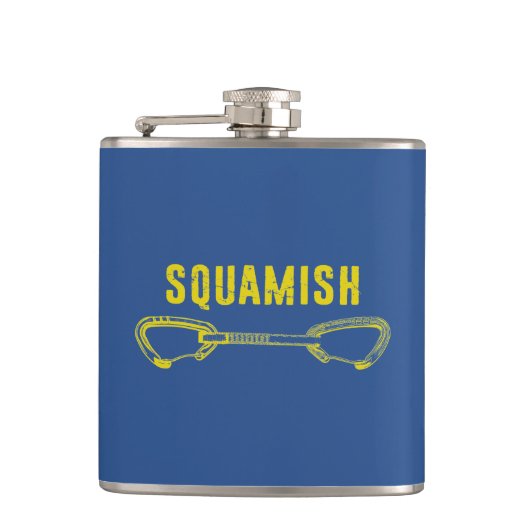 スクアーミッシュ登山クイックドロー フラスク (正面)