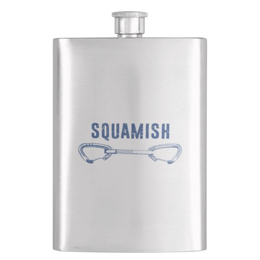 スクアーミッシュ登山クイックドロー フラスク (正面)