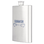 スクアーミッシュ登山クイックドロー フラスク (左)