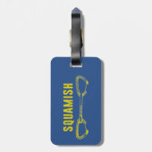 スクアーミッシュ登山クイックドロー ラゲッジタグ (裏面縦)