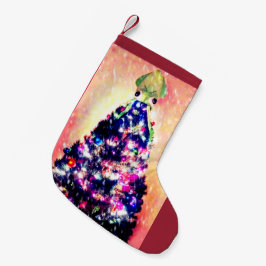スクイおもしろいドマ怒スイカストッキング スモールクリスマスストッキング