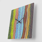 スクイグモダンル4壁時計 スクエア壁時計 (傾斜)