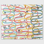 スクイグルス ラッピングペーパー (フラット)