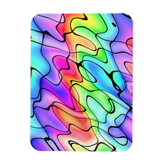 スクイグルズの虹 マグネット (縦)