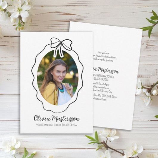 スクイグルボーフォトオープンハウス卒業パーティー 招待状