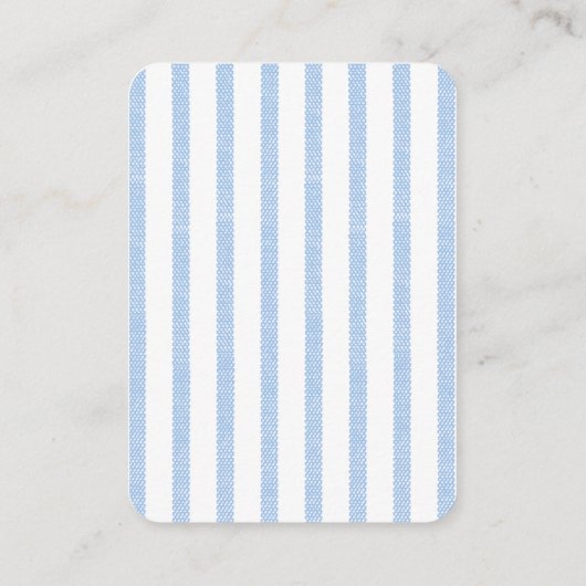 スクイグル ボーダー レモン 赤ちゃん男の子のシャワーにおすすめの絵本 エンクロージャーカード (裏面)