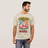 スクイッシュモード起動 - かわいいフグ Tシャツ (正面フル)
