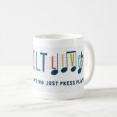 スクイルト·ライブ!11ml.マグ コーヒーマグカップ (正面右)