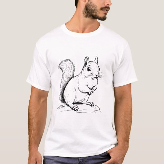 スクイレルTシャツ Tシャツ (正面)