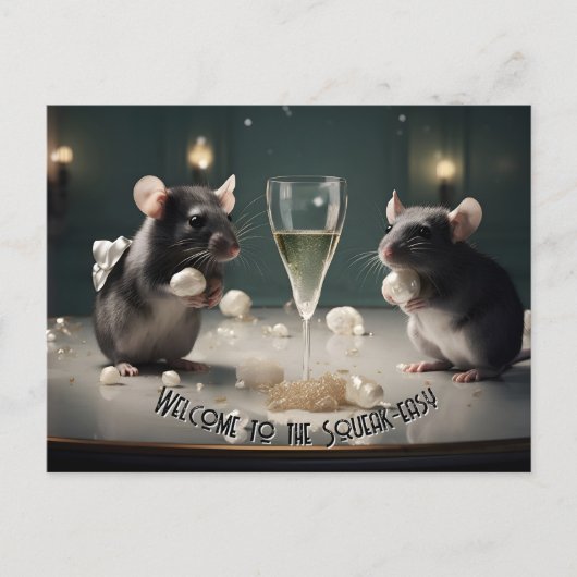 スクイーク イージー ポストカード (正面)