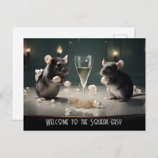 スクイーク イージー ポストカード (正面/裏面)