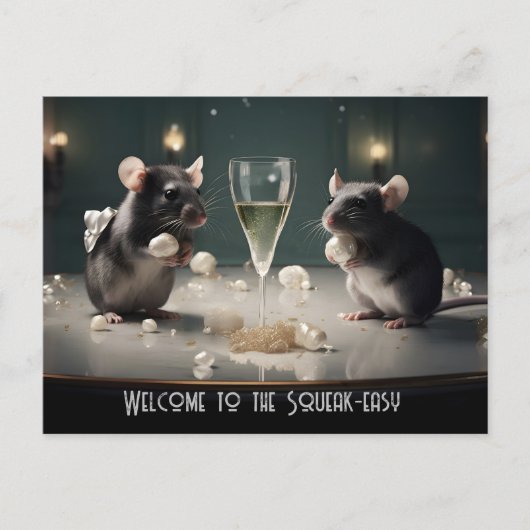 スクイーク イージー ポストカード (正面)