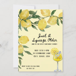 スクイーズの古い誕生日招待状 シーズンカード