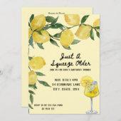 スクイーズの古い誕生日招待状 シーズンカード (正面/裏面)