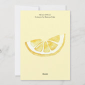 スクイーズの古い誕生日招待状 シーズンカード (裏面)