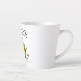 スクイーズヴィンテージレモンボタニカル カフェラテマグ