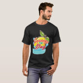 スクイーズ日レモネードスタンドジューススタンドレモナド Tシャツ (正面フル)