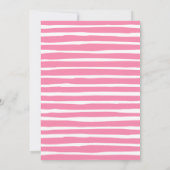 スクイーズ日レモネード誕生日パーティーの招待状 招待状 (裏面)