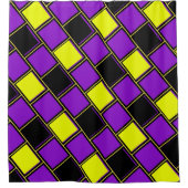 スクウェアアートシャワーカーテン シャワーカーテン (正面)