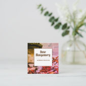 スクウェアエレガント名刺 スクエア名刺 (スタンド正面)