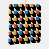 スクウェアカラフルオーナメント セラミックオーナメント (右)