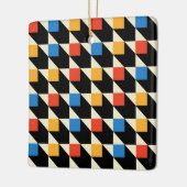 スクウェアカラフルオーナメント セラミックオーナメント (左)