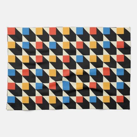 スクウェアカラフルキッチンタオル キッチンタオル (横)