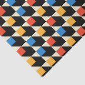 スクウェアカラフルティッシュペーパー 薄葉紙 (詳細)