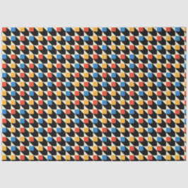 スクウェアカラフルティッシュペーパー 薄葉紙