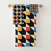 スクウェアカラフルバスタオル バスタオルセット (インサイチュ)