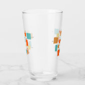 スクウェアカラフルミッドセンチュリーレトロスクウェア タンブラーグラス (右)