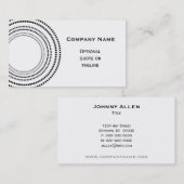 スクウェアファンキードット名刺 名刺 (正面/裏面)